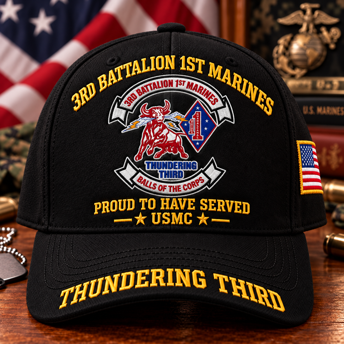 🌲LAST DAY SALE 50% OFF 🎁USMC Infantry Battalion Veteran Cap Collection