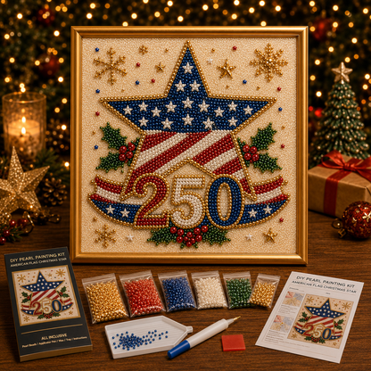 LAST DAY 75% OFF 🇺🇸🎄 The Once-In-A-Lifetime 250th Christmas Pearl Collection
