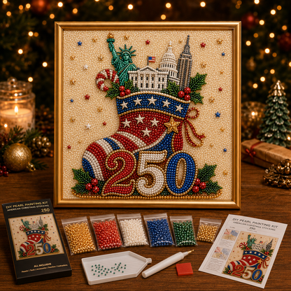 LAST DAY 75% OFF 🇺🇸🎄 The Once-In-A-Lifetime 250th Christmas Pearl Collection