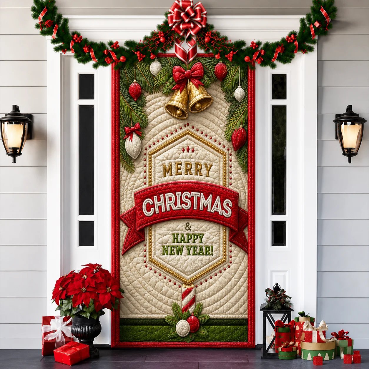 Last day 70% OFF🌟2026 3D Christmas front door decoration