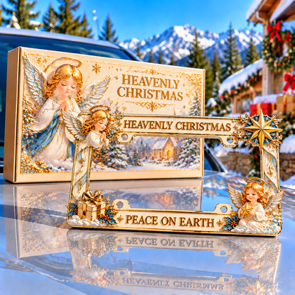 🔥Limited time 49% OFF -🎄🚗Christmas Decorative License Plate Frame – Bring Holiday Cheer to Every Drive!