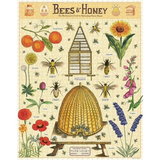 Bees & Honey - 1000 Pieces Puzzle