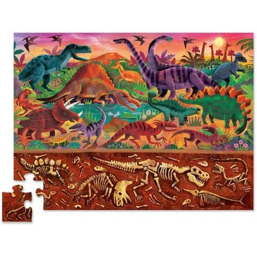 Dinosaur World - 48 Pieces Puzzle