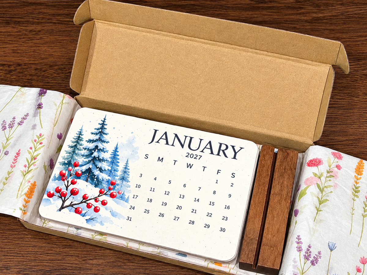 ✨Early Holiday Sale 70% OFF🌱Eco-Friendly Plantable “Timeless” Seed Calendar 2027
