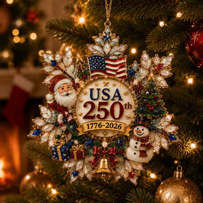 🔥Last 30pcs🔥✨ Limited anniversary edition✨⏰70% OFF!🔥Snowflake Christmas tree ornament