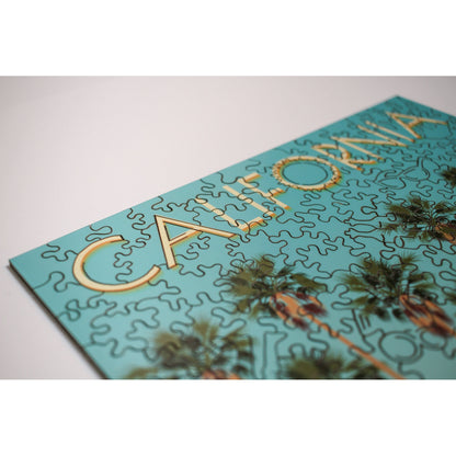 California - 327 Pieces Wooden Puzzle