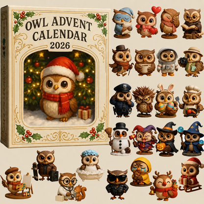 Owl Advent Calendar 2026 🎁 24 Gifts Inside!