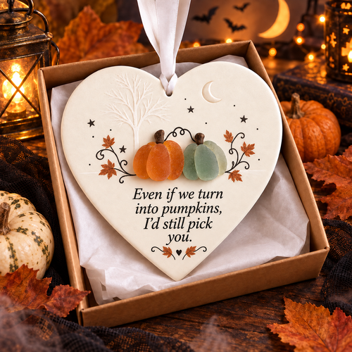🎃❤ Halloween Sea Glass Love Keepsake Collection