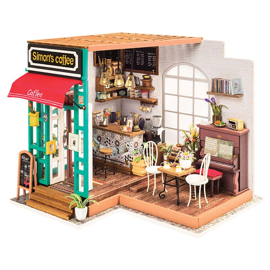 Coffee Shop of Street Corner