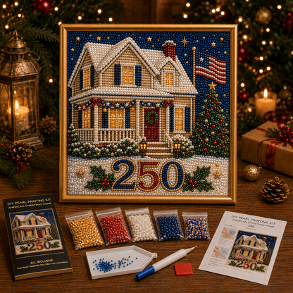 LAST DAY 75% OFF 🇺🇸🎄 The Once-In-A-Lifetime 250th Christmas Pearl Collection