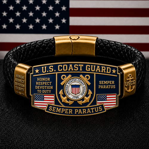 ⚓Last Day Promo: 70% OFF 🌊U.S. Coast Guard Semper Paratus Tribute Bracelet