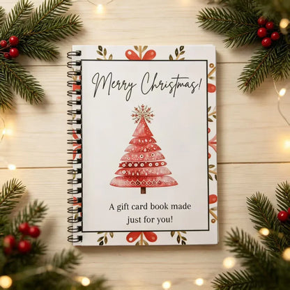 🔥Last 40pcs🎉-🎁Christmas Gift Card Book