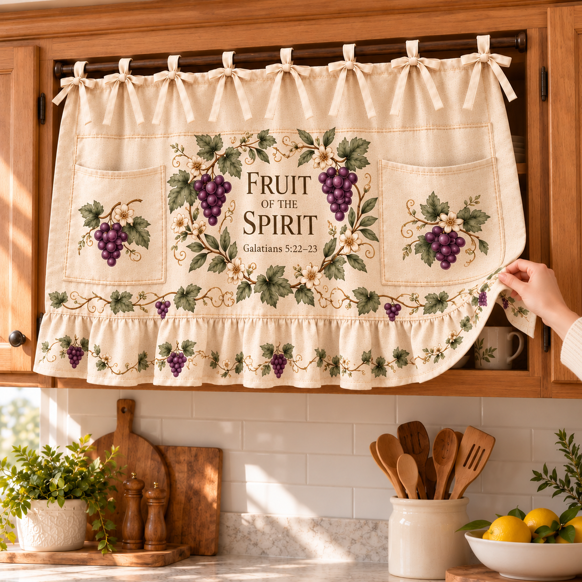 📖 Faith & Home Scripture Pocket Curtain Collection ❤