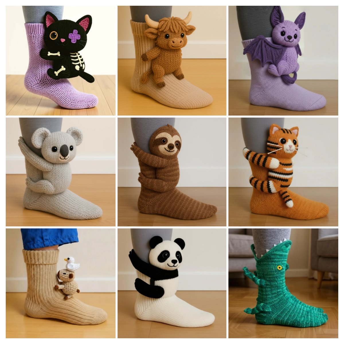 🔥LAST DAY 49% OFF - 🦥Animal Socks🧦