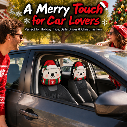 Christmas Character Car Headrest Cover Collection™