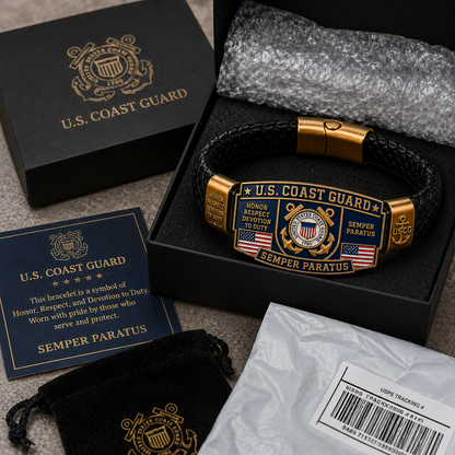 ⚓Last Day Promo: 70% OFF 🌊U.S. Coast Guard Semper Paratus Tribute Bracelet