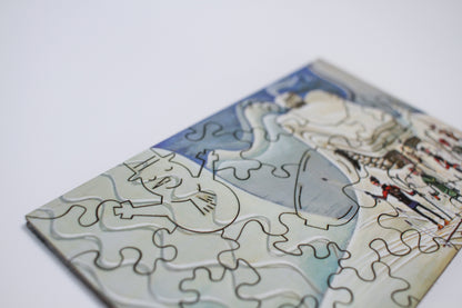 Ski Day - 24 Pieces Wooden Puzzle