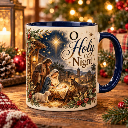 🔥Limited time 49% OFF -🎄☕Vintage Christmas Porcelain Mug – Bring Holiday Charm to Every Sip!