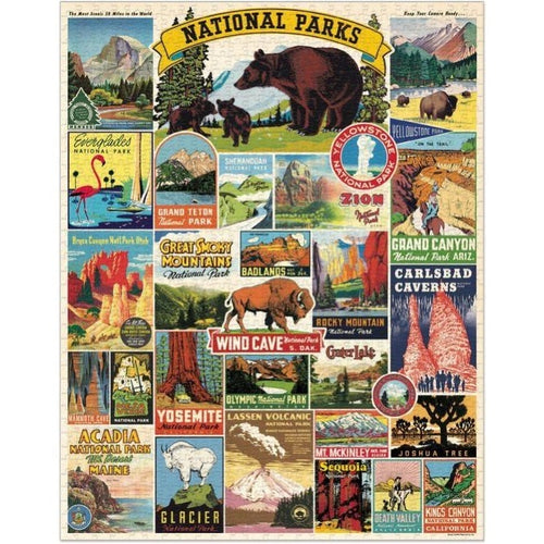 National Parks - 1000 Pieces Puzzle