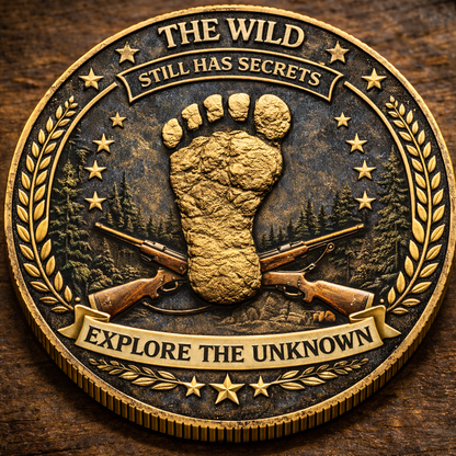 🏆Last Day Promo: 49% OFF! 🎖️Bigfoot Country Explorer Challenge Coin