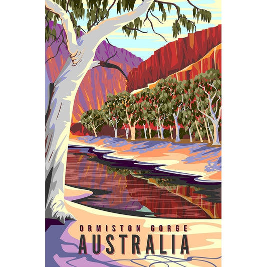 Australia - 318 Pieces Wooden Puzzle