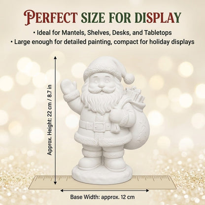 🔥Limited time 70% OFF -🎄- 🎨 Beginner-Friendly DIY Christmas Figurine Painting Kit | Create Your Own Festive Holiday Decorations 🎄💕