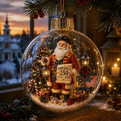 🔥Last Day: Huge Discounts!!🔥 America 250 Heritage Crystal Ornament™