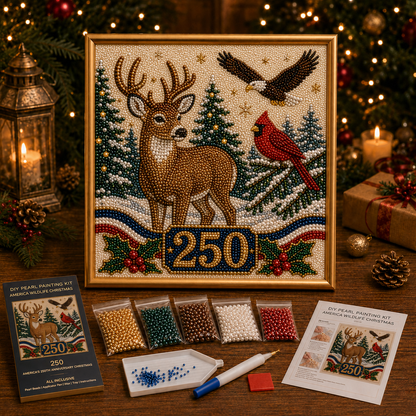LAST DAY 75% OFF 🇺🇸🎄 The Once-In-A-Lifetime 250th Christmas Pearl Collection