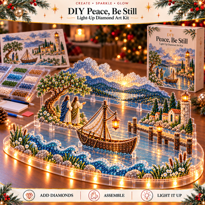 ✨ Faith & Glow DIY Diamond Art Scene Kit