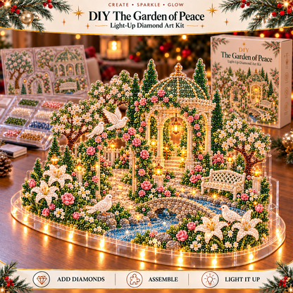 ✨ Faith & Glow DIY Diamond Art Scene Kit