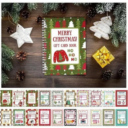 🔥Last 40pcs🎉-🎁Christmas Gift Card Book