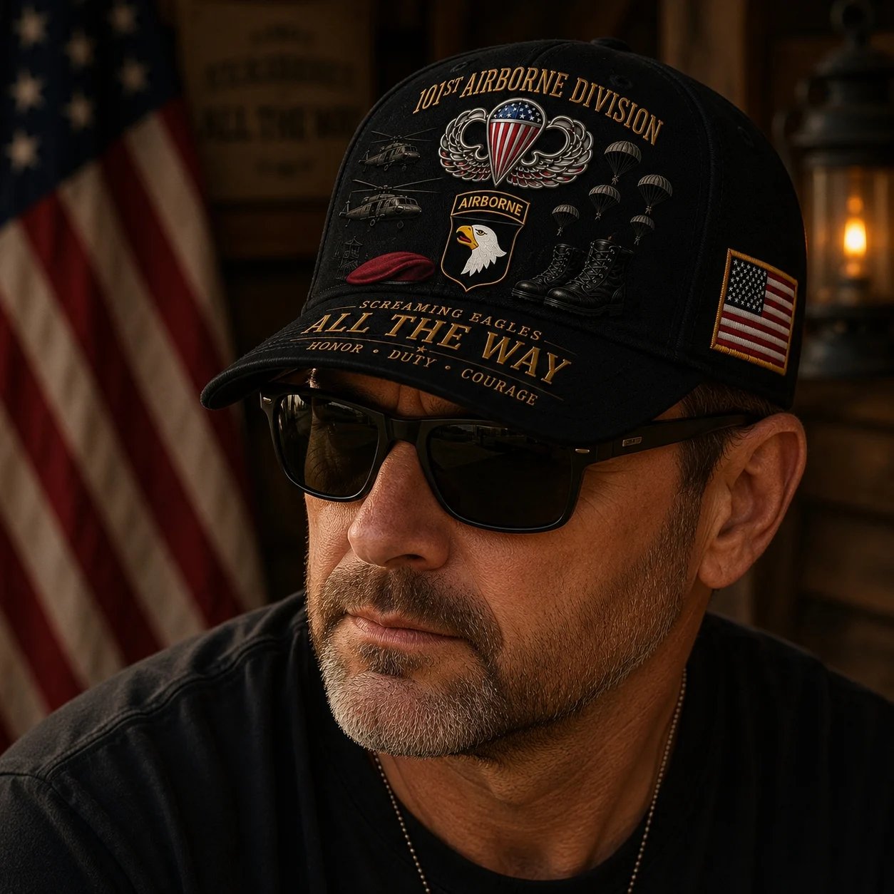 🔥Last Day 49% OFF – 🪂✈️U.S. Army Airborne Units “All the Way” Tribute Cap