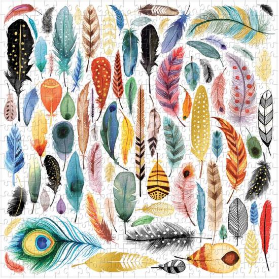 Feathers - 500 Pieces Puzzle
