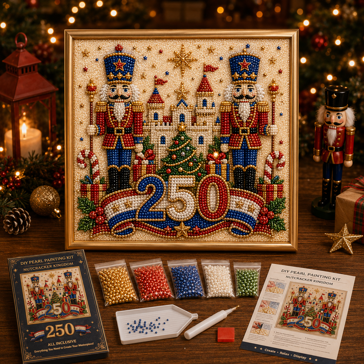 LAST DAY 75% OFF 🇺🇸🎄 The Once-In-A-Lifetime 250th Christmas Pearl Collection