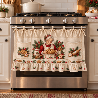 🎄 Christmas Tie-On Pocket Curtain Collection