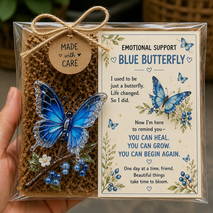 💌 Emotional Support Glass Animal Gift Set | 7 Meaningful Designs with Encouragement Card & Gift-Ready Packaging ✨