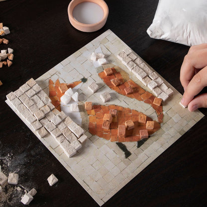 Fox Mosaic Art Craft