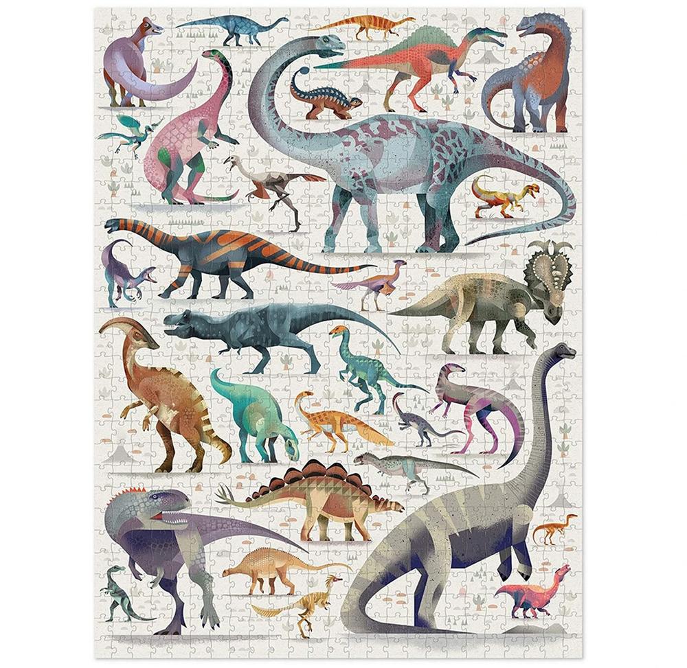 World of Dinosaurs - 750 Pieces Puzzle