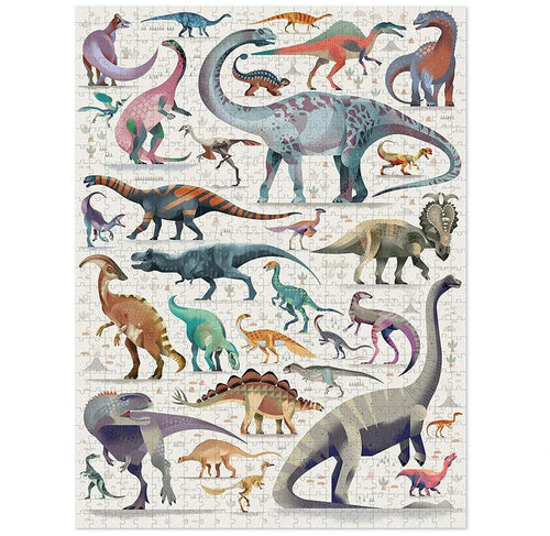 World of Dinosaurs - 750 Pieces Puzzle