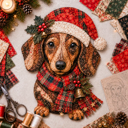 🔥Limited time 70% OFF -🎅✨Christmas Patchwork Fabric DIY Decor Kit
