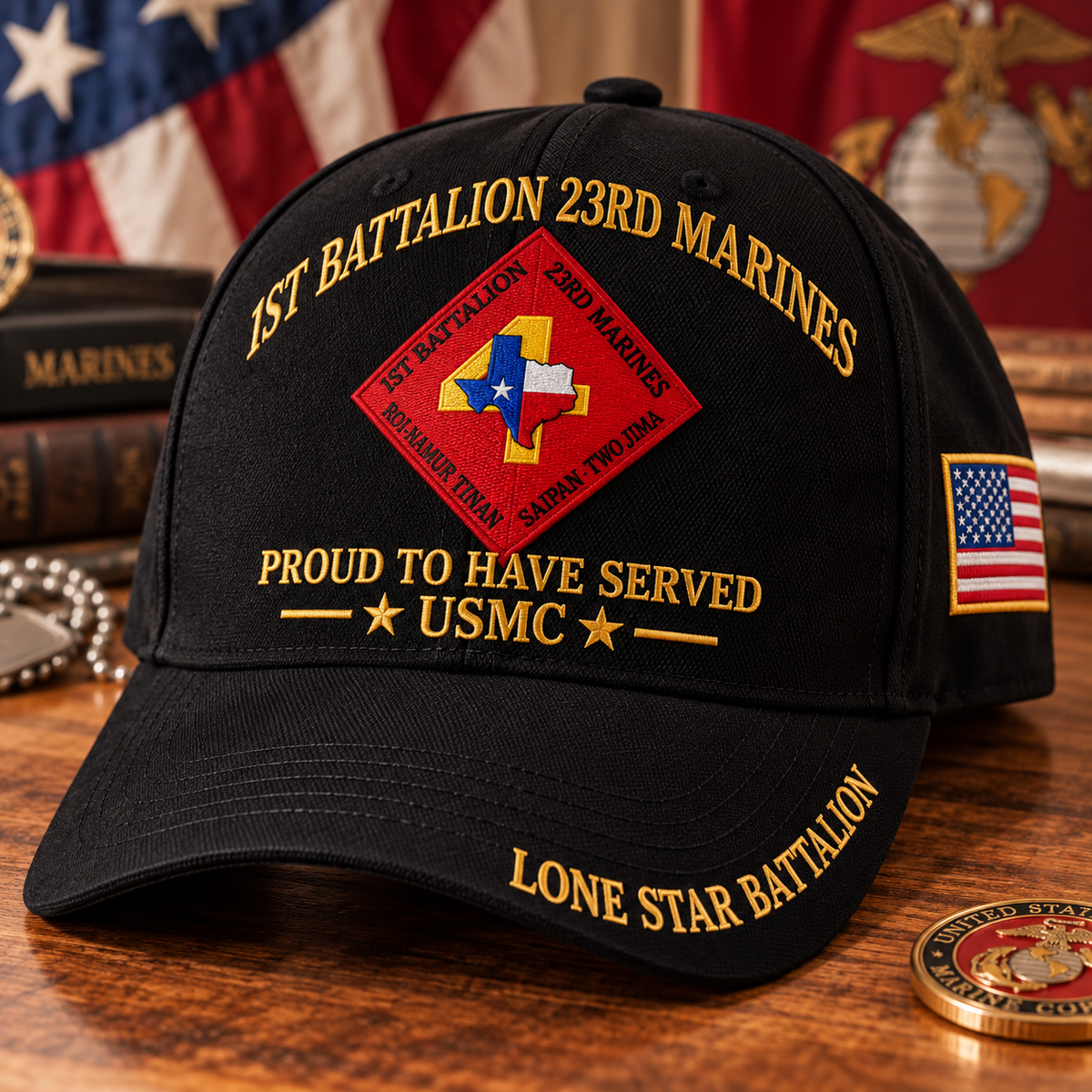 🌲LAST DAY SALE 50% OFF 🎁USMC Infantry Battalion Veteran Cap Collection
