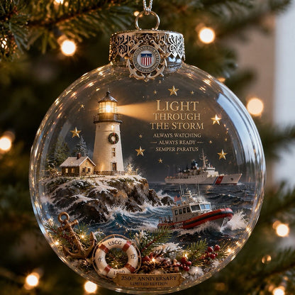 🎄 LAST DAY 75% OFF 🇺🇸 America 250th Military Legacy Light-Up Christmas Ball