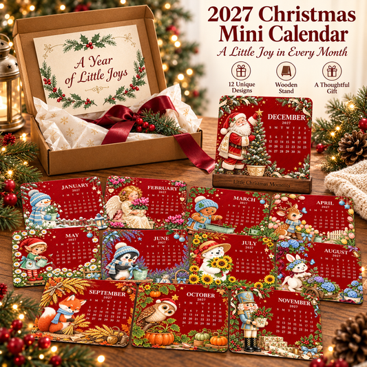 ✨Early Holiday Sale 49% OFF🌱Eco-Friendly Plantable “Timeless” Seed Calendar 2027