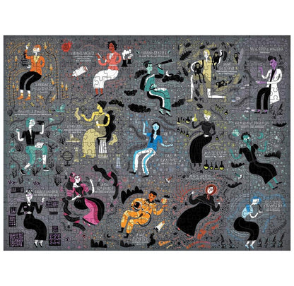 Women in Science Puzzle: Fearless Pioneers Who Changed the World - 500 Pieces Puzzle