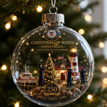 🎄 LAST DAY 75% OFF 🇺🇸 America 250th Military Legacy Light-Up Christmas Ball