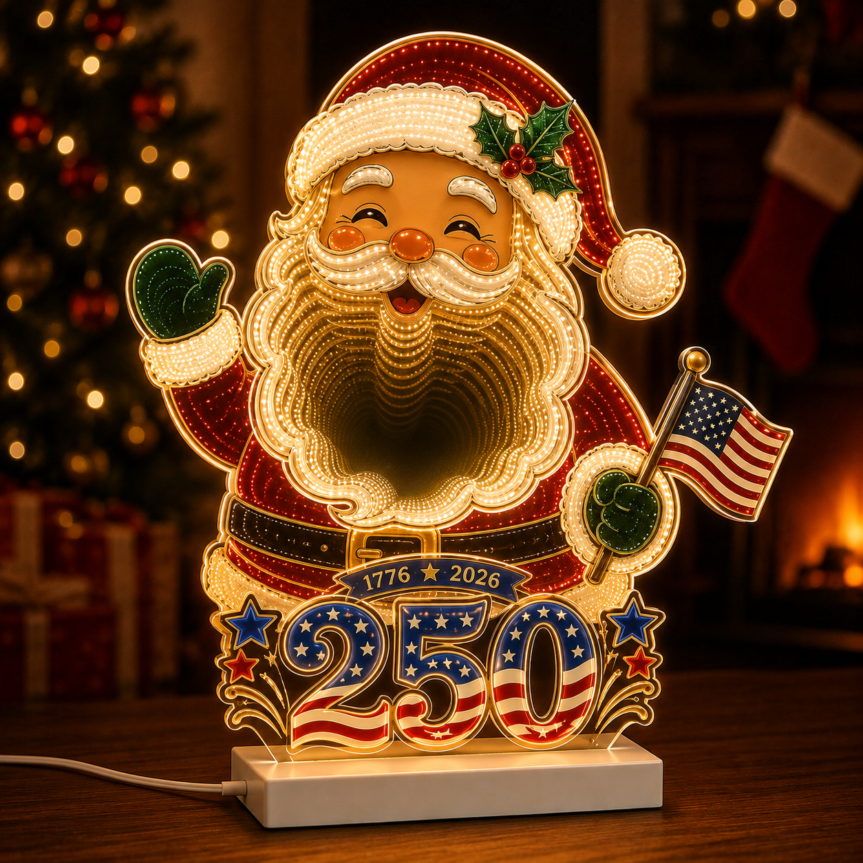 🇺🇸 Limited Edition America 250 Christmas Infinity Tunnel Light™