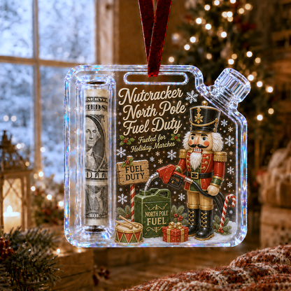 🔥Last 45pcs🎉-✨🎄Christmas Fuel-Up Cash Gift Ornament
