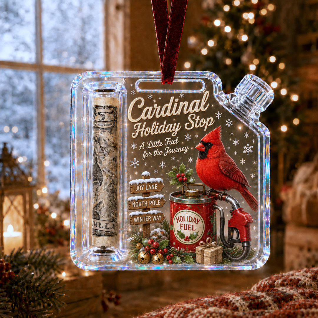 🔥Last 45pcs🎉-✨🎄Christmas Fuel-Up Cash Gift Ornament