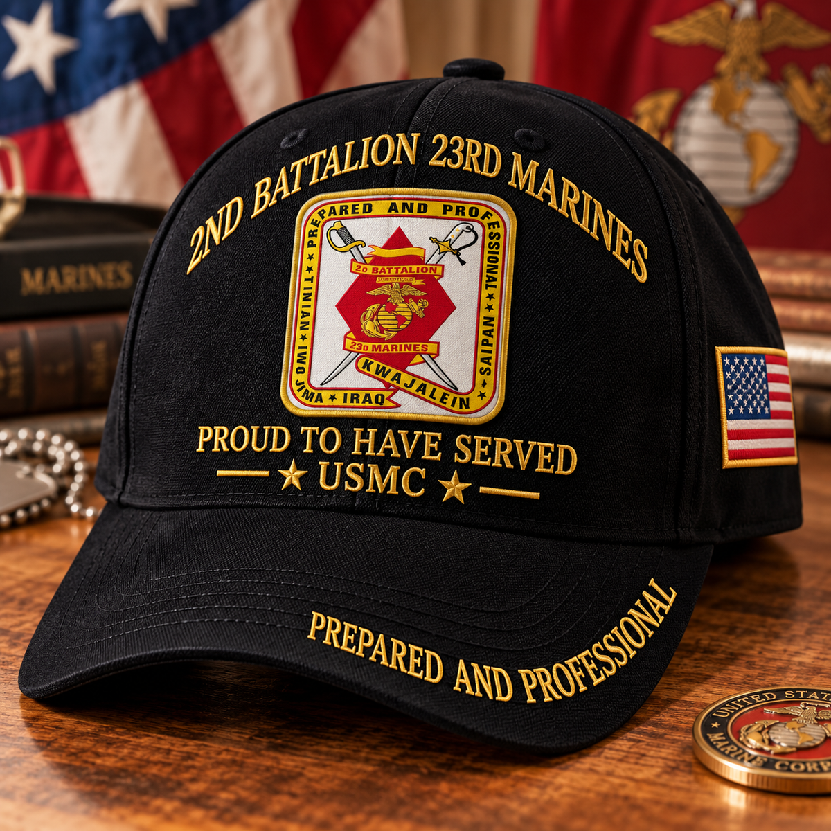🌲LAST DAY SALE 50% OFF 🎁USMC Infantry Battalion Veteran Cap Collection
