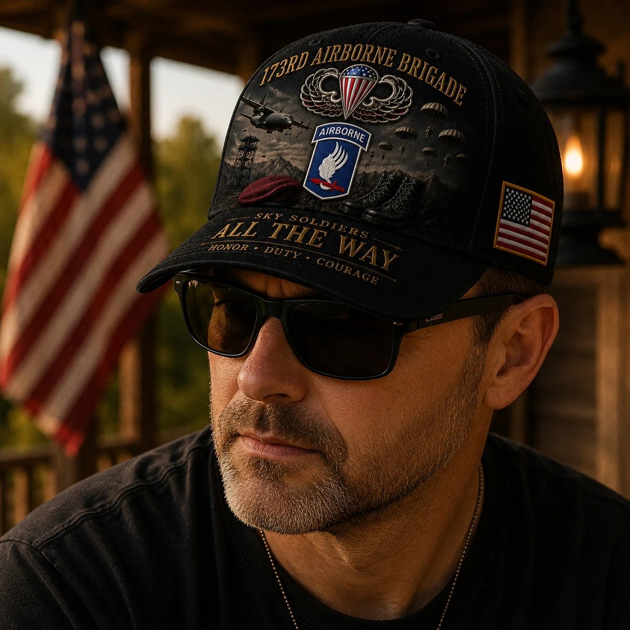 🔥Last Day 49% OFF – 🪂✈️U.S. Army Airborne Units “All the Way” Tribute Cap